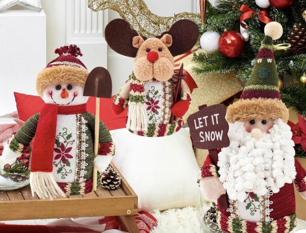 Set Muñecos Navideños