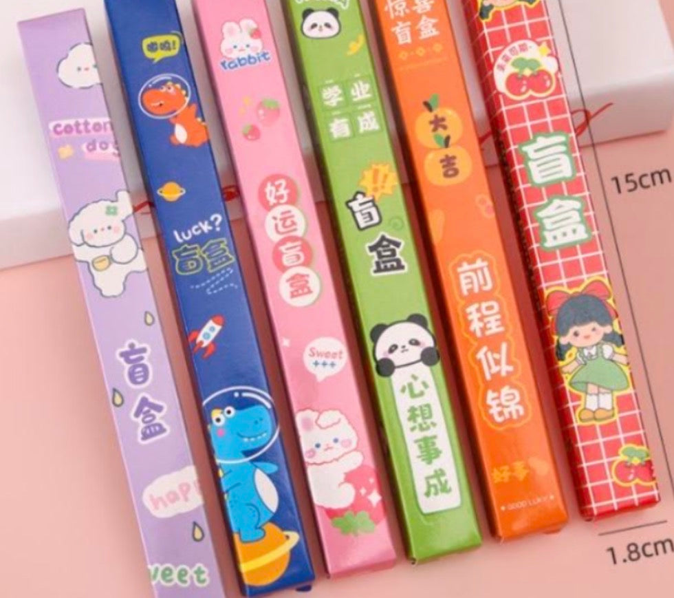 🎁 Lapicero Sorpresa Kawaii - ¡Abre la Magia y Colecciónalos!