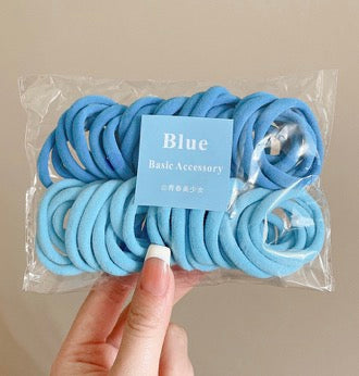 Set de Elásticos Básicos para el Cabello - Tonos Degradados