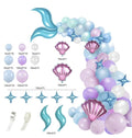 Set de Globos Sirenita 86pcs