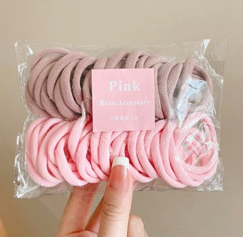 Set de Elásticos Básicos para el Cabello - Tonos Degradados