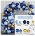 Set de Globos Celeste 133pcs