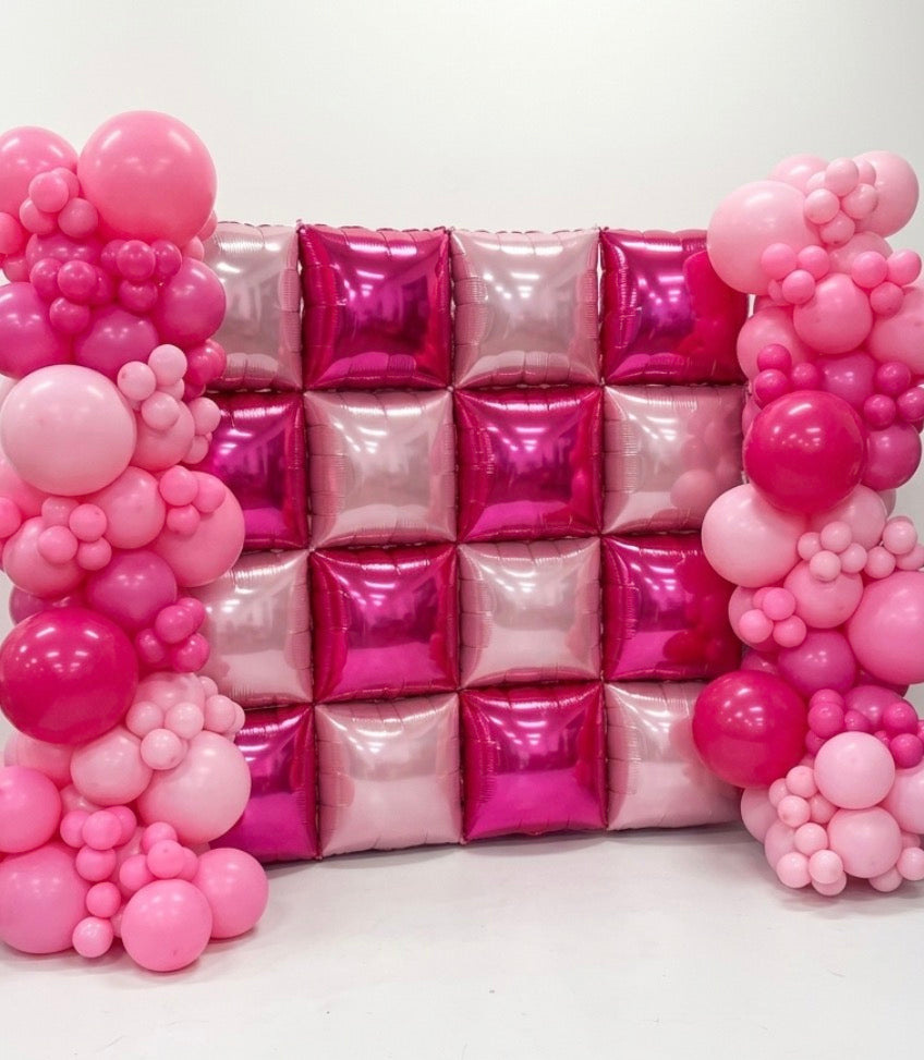 Globos 4D Cuadrados 25pcs/pack